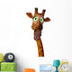 Giraffe Close up Wall Decal