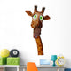 Giraffe Close up Wall Decal