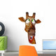 Giraffe Crazy up Wall Decal