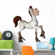 Horse Cartoon Happy Walking
