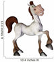 Horse Cartoon Happy Walking