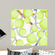Tennis Balls Pattern Wall Decal