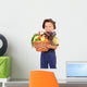 Little Boy with Basket