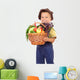 Little Boy with Basket