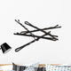 Hair Pins Wall Mural