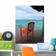 Chaise Sur Un Ponton Wall Decal