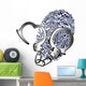 hand cuffs and thumb print Wall Decal