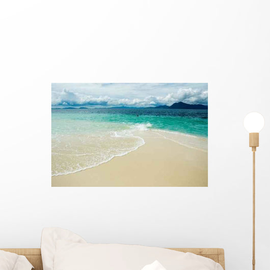 Tropical Sea Wall Decal Design 1