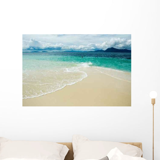 Tropical Sea Wall Decal Design 1