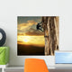 Climber Sunset Wall Decal Design 1