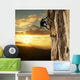 Climber Sunset Wall Decal Design 1