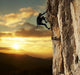 Climber Sunset Wall Decal Design 1