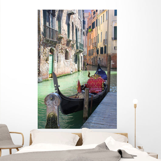 Gondola in Venice Wall Mural