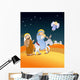 Christmas Scene with Holy Wall Mural