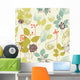Seamless Leaves Theme Wall Decal