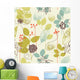 Seamless Leaves Theme Wall Decal
