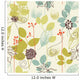 Seamless Leaves Theme Wall Decal