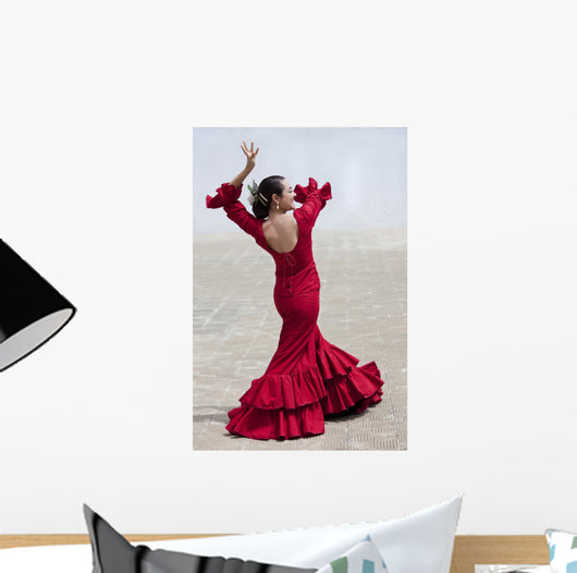 Traditional Woman Spanish Flamenco
