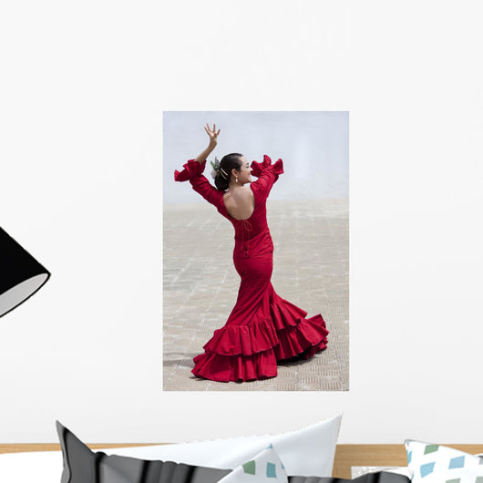 Traditional Woman Spanish Flamenco
