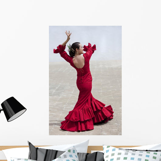 Traditional Woman Spanish Flamenco
