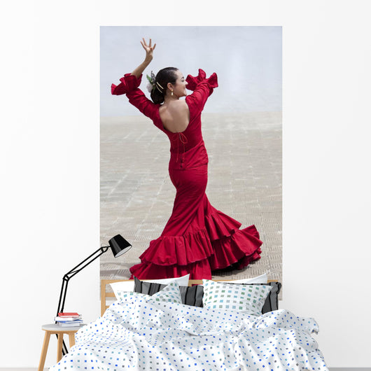 Traditional Woman Spanish Flamenco