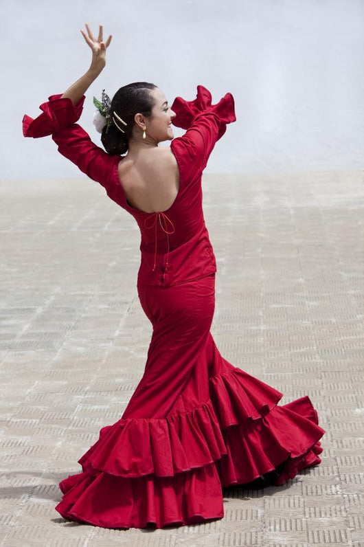 Traditional Woman Spanish Flamenco