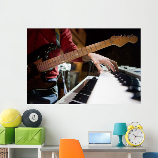 Musico Con Guitarra Y