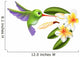 Humming Bird and Flowers