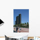 Walking San Diego Downtown Wall Decal