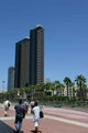 Walking San Diego Downtown Wall Decal