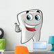 Smiling Molar Tooth Wall Decal