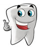 Smiling Molar Tooth Wall Decal