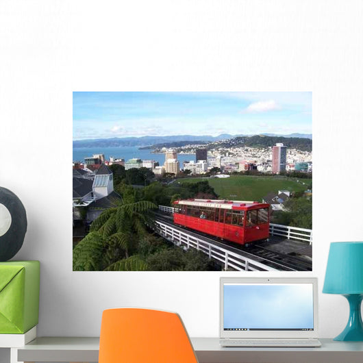 La Cable Car Wellington Wall Decal