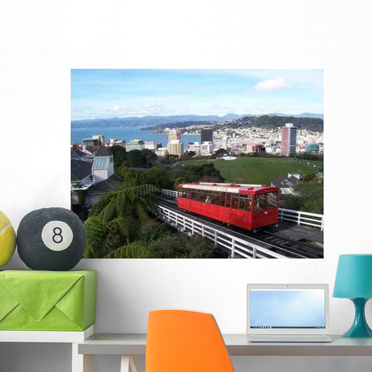 La Cable Car Wellington Wall Decal