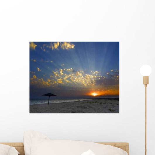 Parasol Beams Wall Decal