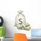 Sack and money Wall Decal