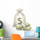 Sack and money Wall Decal