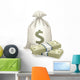 Sack and money Wall Decal
