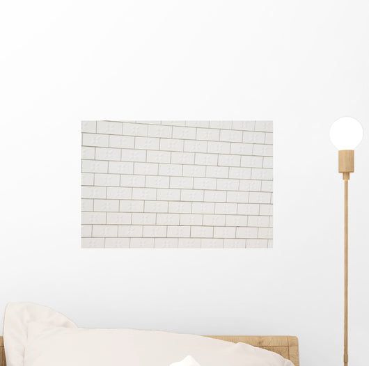 White Ceramic Tile Wall