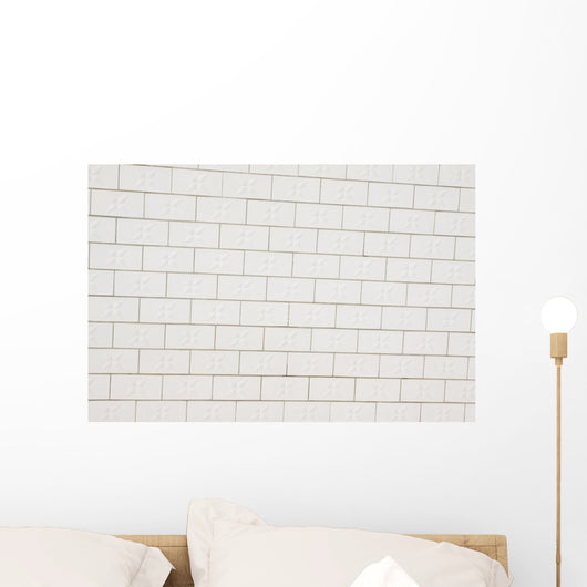 White Ceramic Tile Wall