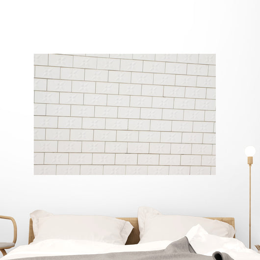 White Ceramic Tile Wall
