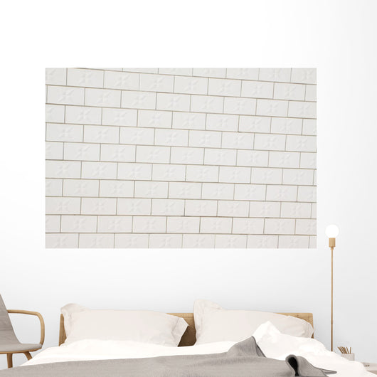 White Ceramic Tile Wall