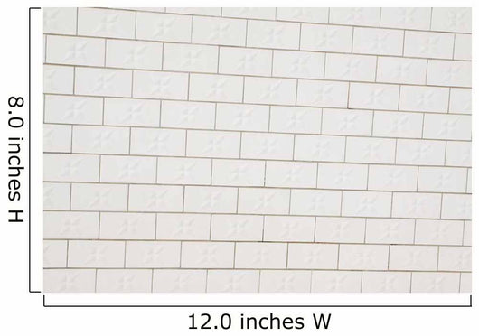 White Ceramic Tile Wall
