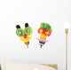 Playing With Veggies Wall Decal