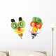 Playing With Veggies Wall Decal