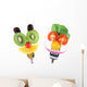 Playing With Veggies Wall Decal