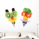 Playing With Veggies Wall Decal