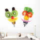Playing With Veggies Wall Decal