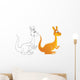 Kangaroo Wall Mural
