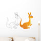 Kangaroo Wall Mural